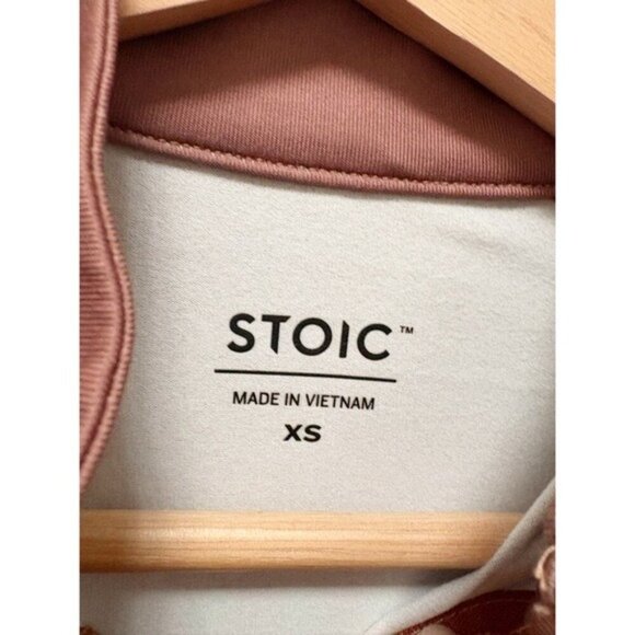 NEW Stoic Lightweight Poly 1/4 Zip Pull Over Base Layer Top Size XS - Picture 8 of 9